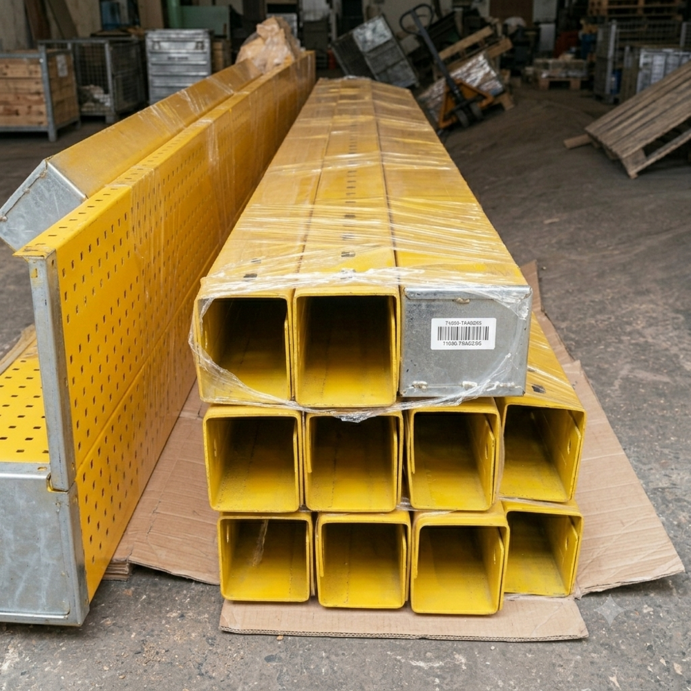 Frp Cable Trays - Color: Yellow