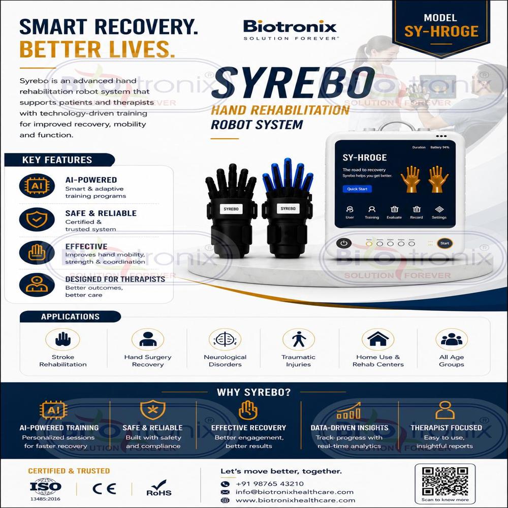 Clinical Hand Rehabilitation Equipment with Robotic Technology