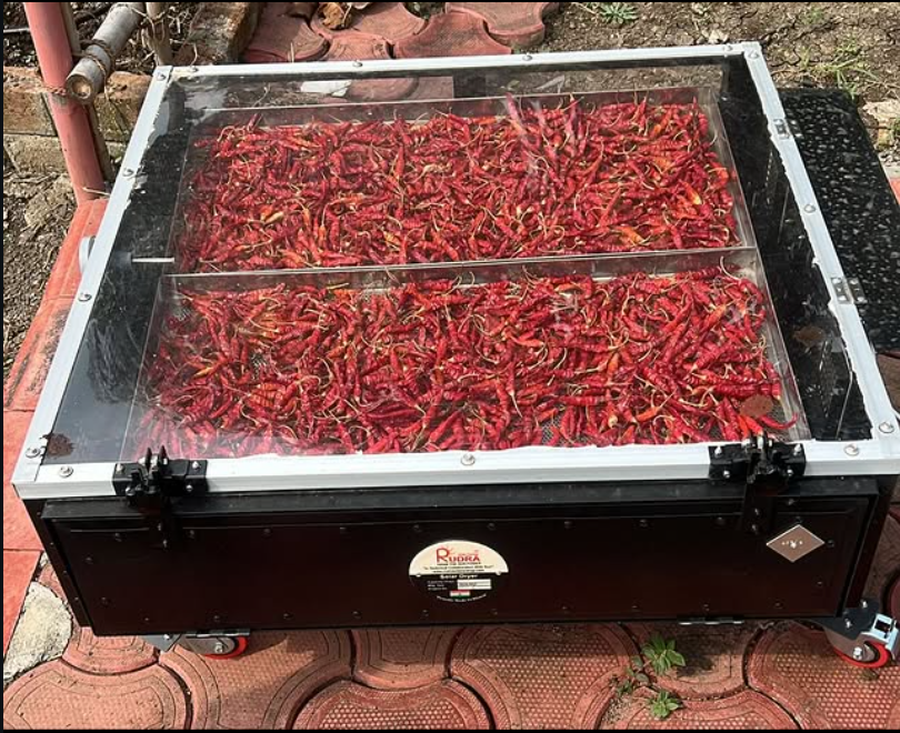 Solar Dryer For Red Chilli - Application: Home