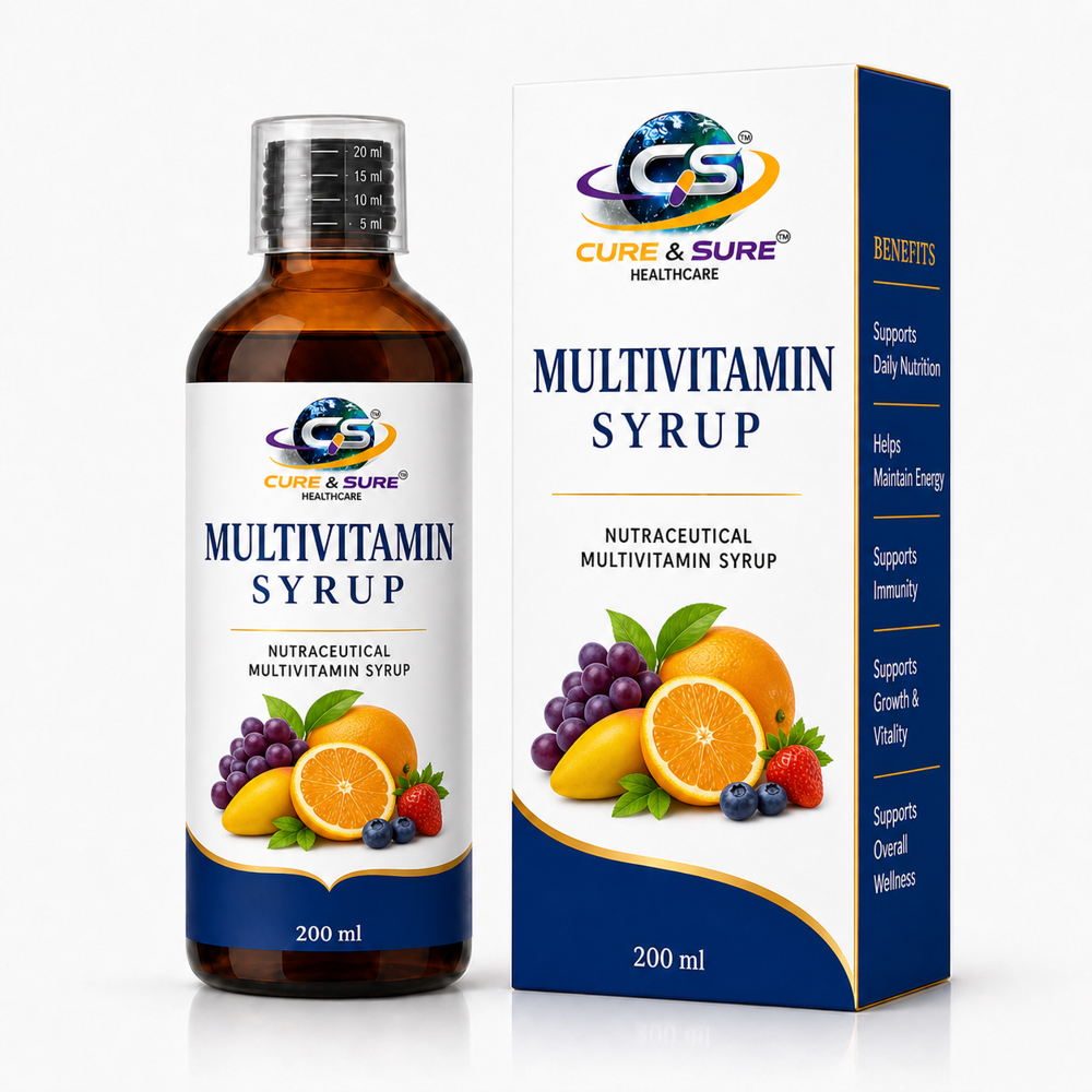 Nutraceuticals Multivitamin Syrup Third Party Manufacturing - Age Group: Adults
