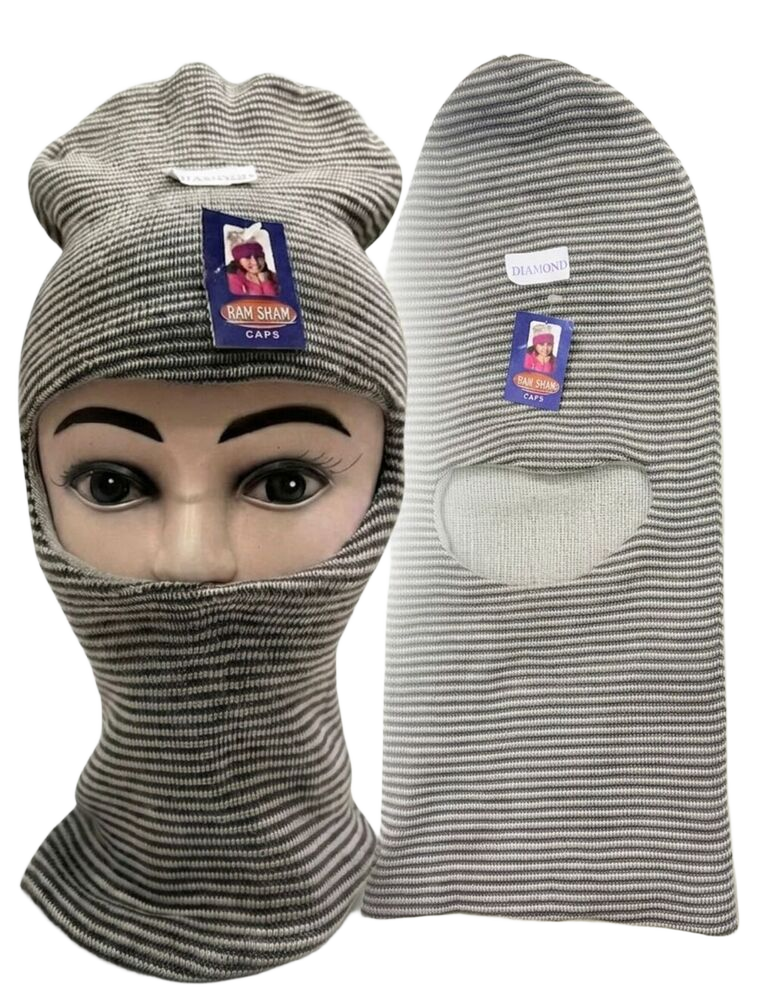Woolen Monkey Cap Diamond