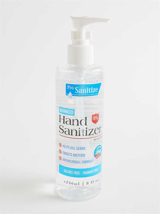Sanitizer Bottle Label