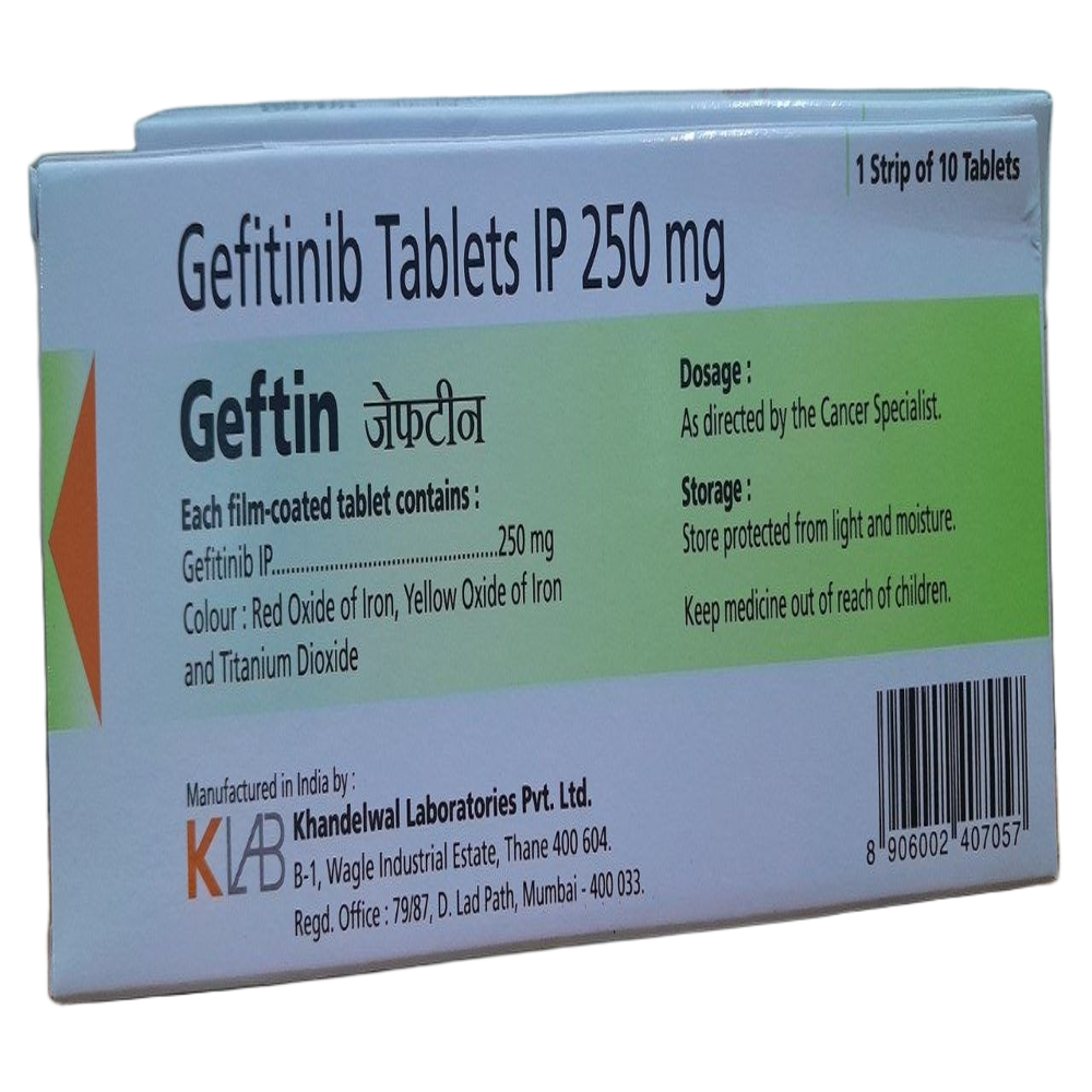 Geftin 250mg - Gefitinib Tablets