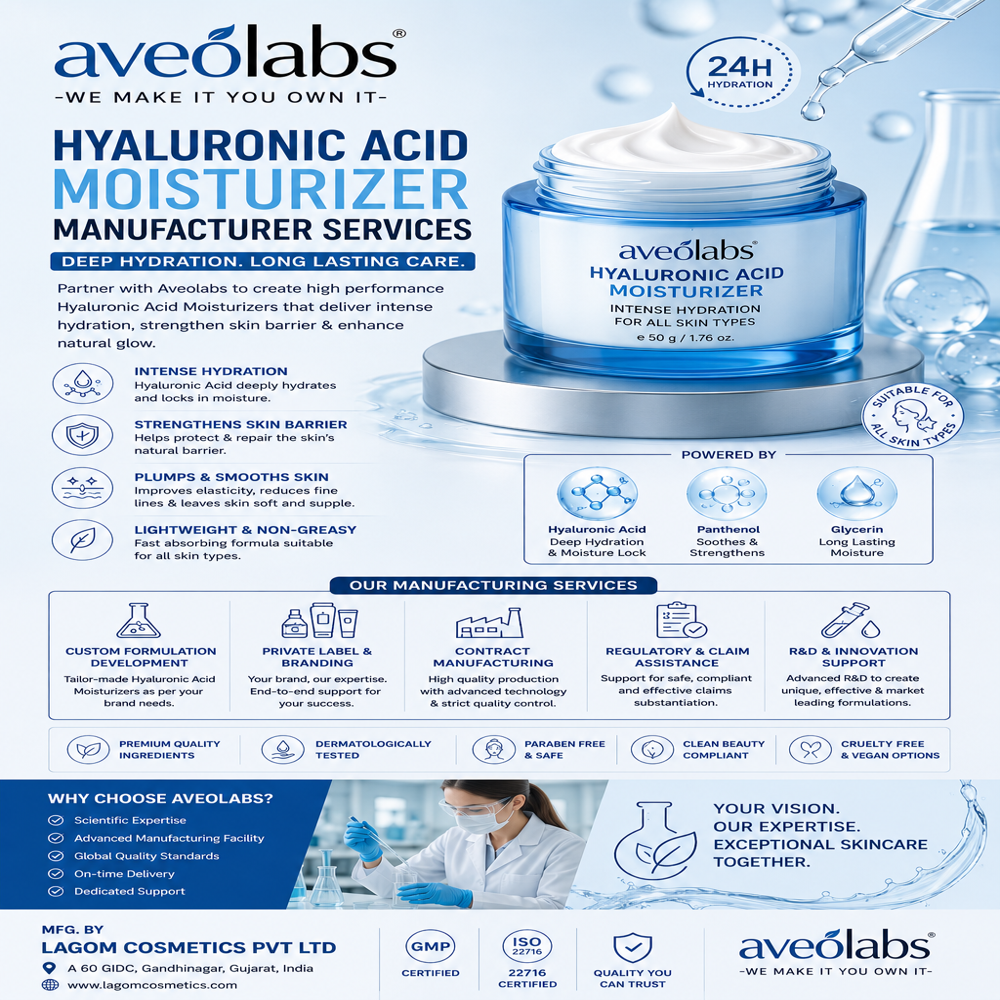 Hyaluronic Acid Moisturizer Manufacturer - Characteristics: 100% Safe
