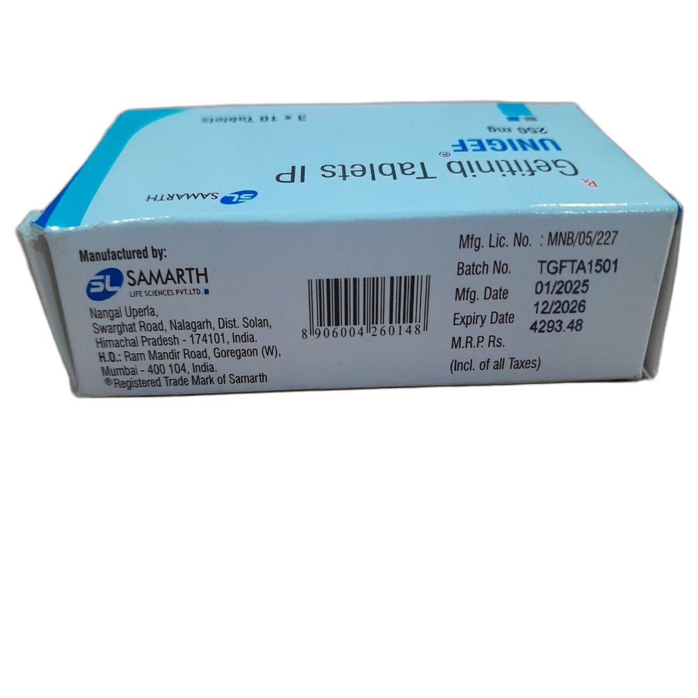 Unigef 250mg - Gefitinib Tablets