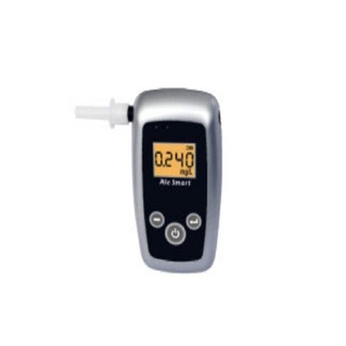 AT 8060 Alcohol Breath Analyzer - Stainless Steel, Electrochemical Sensor | Portable Handheld, LED Backlit Display, Replaceable Mouthpiece