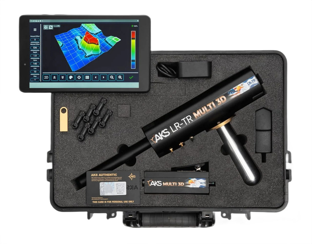 AKS GOLD LR-TR PRO Underground Metal Detector