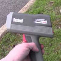Velocity Speed Gun - Lightweight Plastic Housing, Compact Size | Radar-based, Lcd Display, Ergonomic Grip, Battery Operated