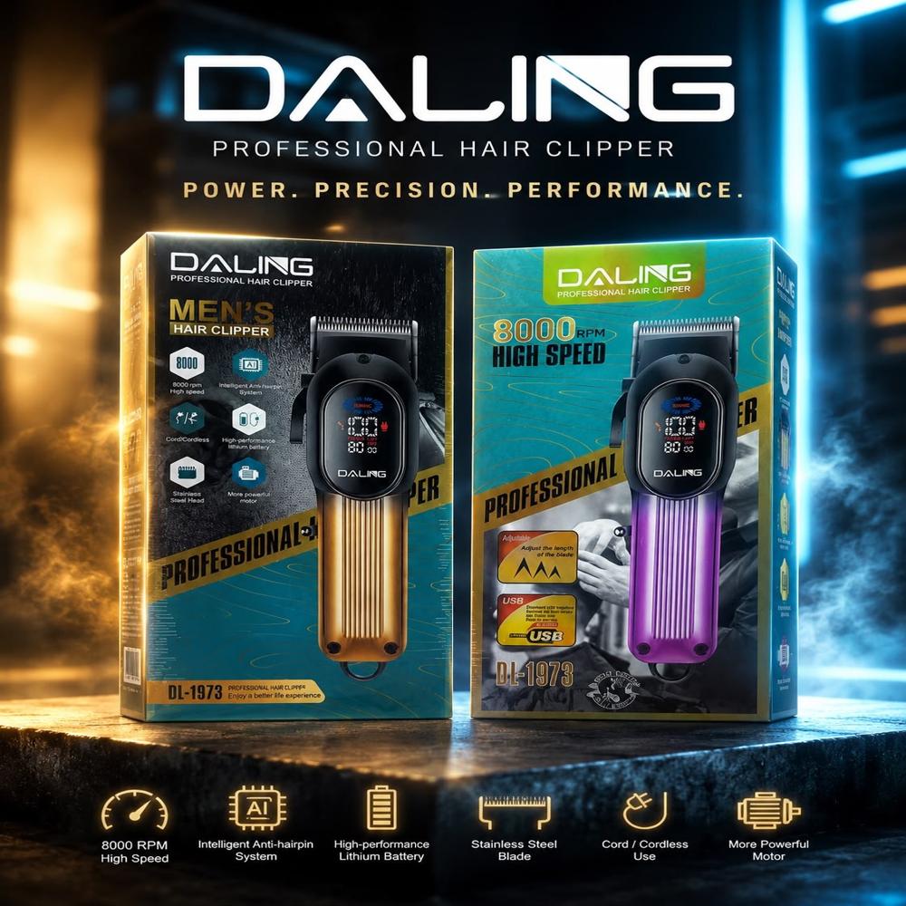 Daling Hair Clipper Dl-1973 - Automation Grade: No