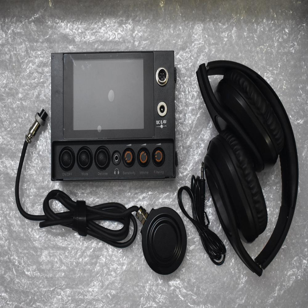 TYM - 1A Groundwater Detection System - Black Finish, Digital Touchscreen, Rechargeable Battery, 1-Meter Range, Multiple I/O Ports