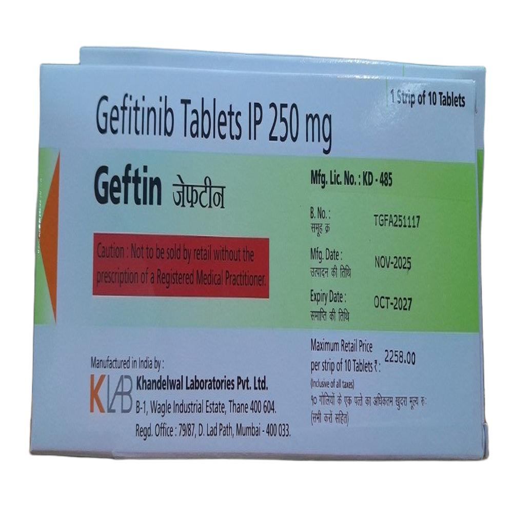 Geftin 250mg - Gefitinib Tablets