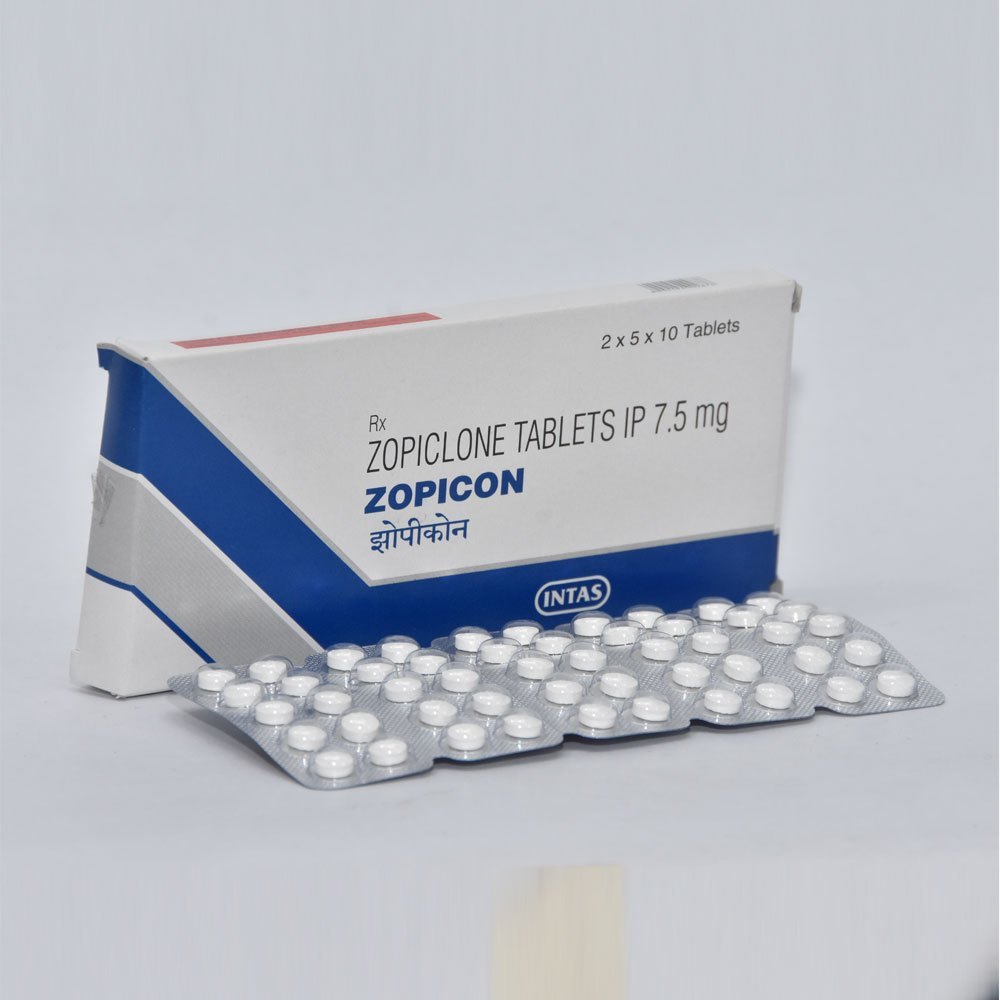Zopiclone Tablets - Brand Name: All / Intas