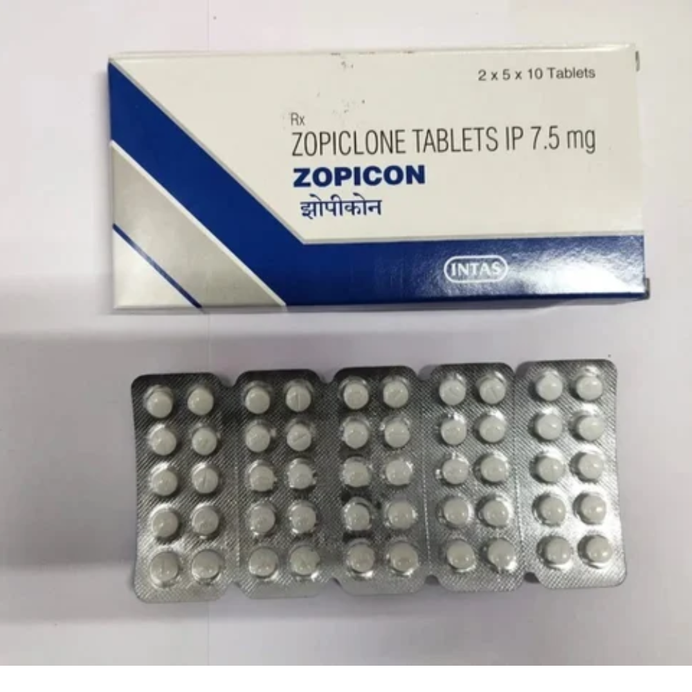 Zopiclone Tablets - Brand Name: All / Intas