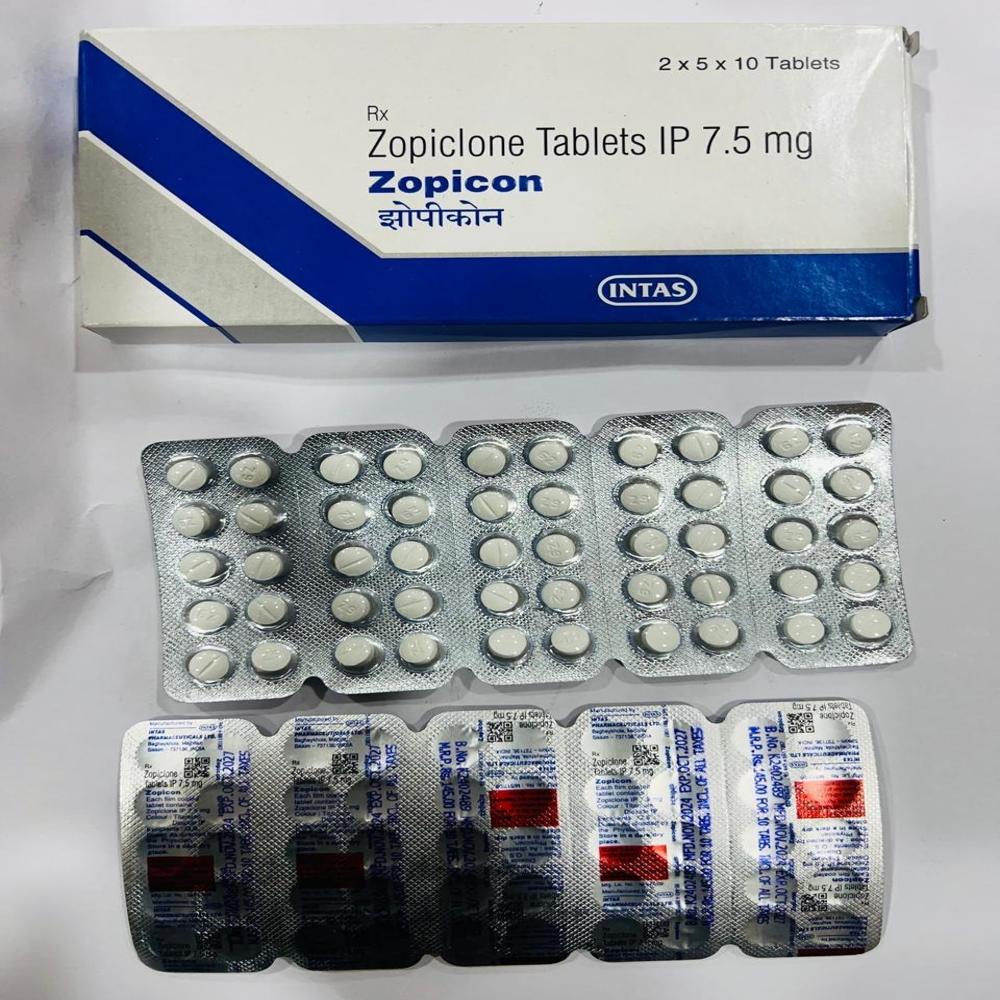 Zopiclone Tablets - Brand Name: All / Intas
