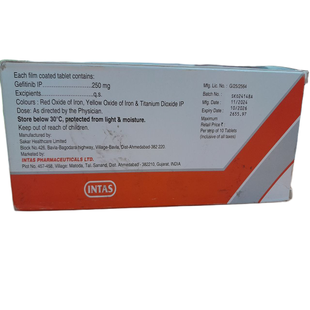 250mg - Gefitinib Tablets