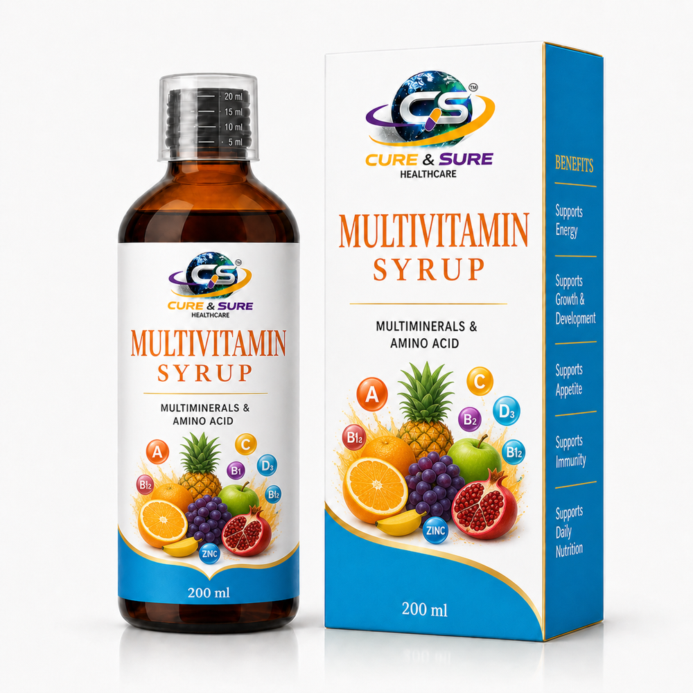 Nutraceuticals Multivitamin, Multivitaminerals & Amino Acid Syrup Third Party Manufacturing - Age Group: Adults