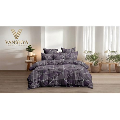 Geometric pattern Bedsheet Set
