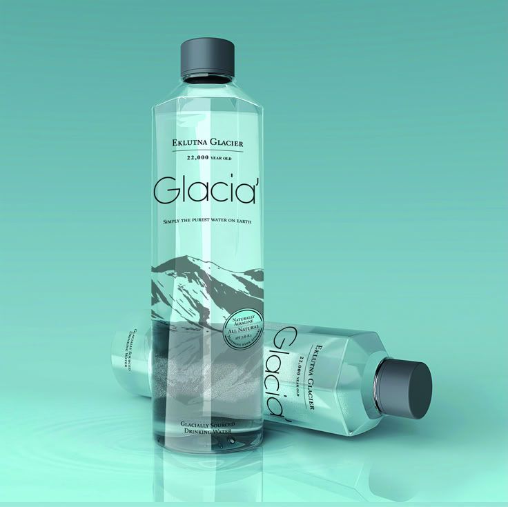 Water Bottle Transparent labels