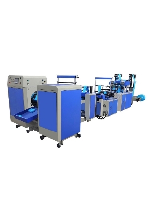 Twin Track Garbage Bag On Roll machine