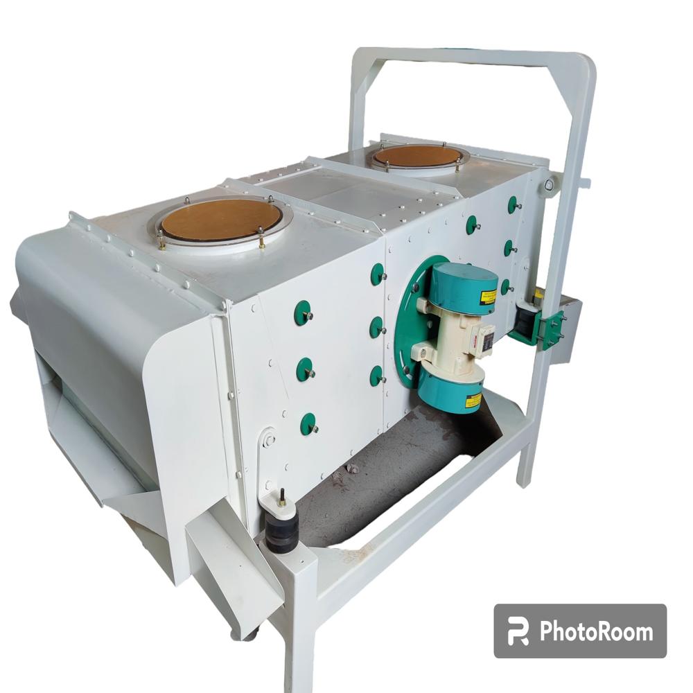 Vibro separator with aspiration channel for Pulse Rice Roller Flour Mill Machinery
