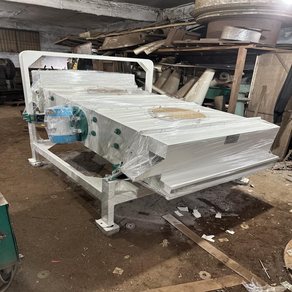 Vibro separator with aspiration channel for Pulse Rice Roller Flour Mill Machinery