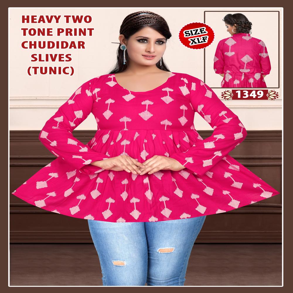 PREMIUM QUALITY TUNIK SHORT KURTI