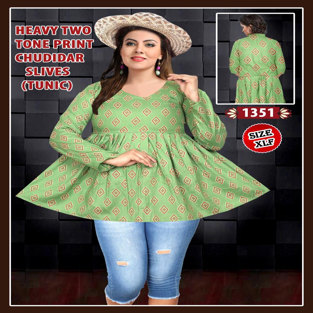 PREMIUM QUALITY TUNIK SHORT KURTI