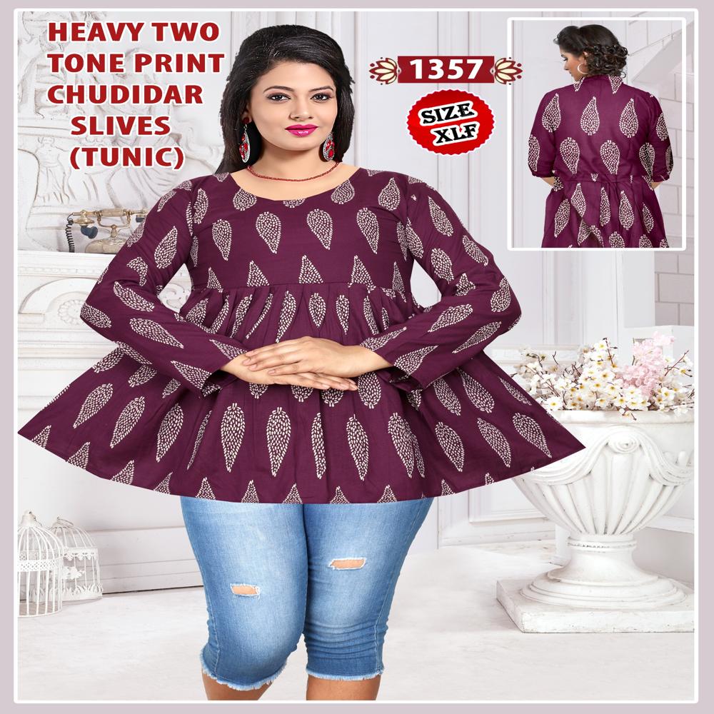 PREMIUM QUALITY TUNIK SHORT KURTI