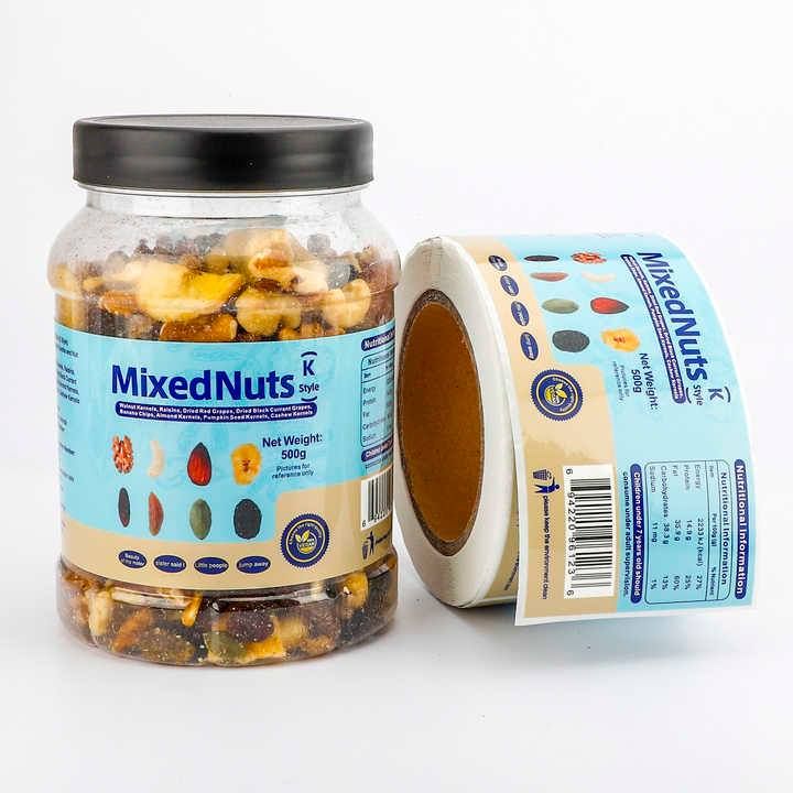 on Adhesive Labels