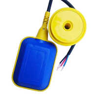 Cs-05 Cable Float Switch - Polypropylene/pvc, 110x80x50mm, Yellow & Blue | Spdt, Ip68, 10a, 2m Cable, Silver Alloy Contacts