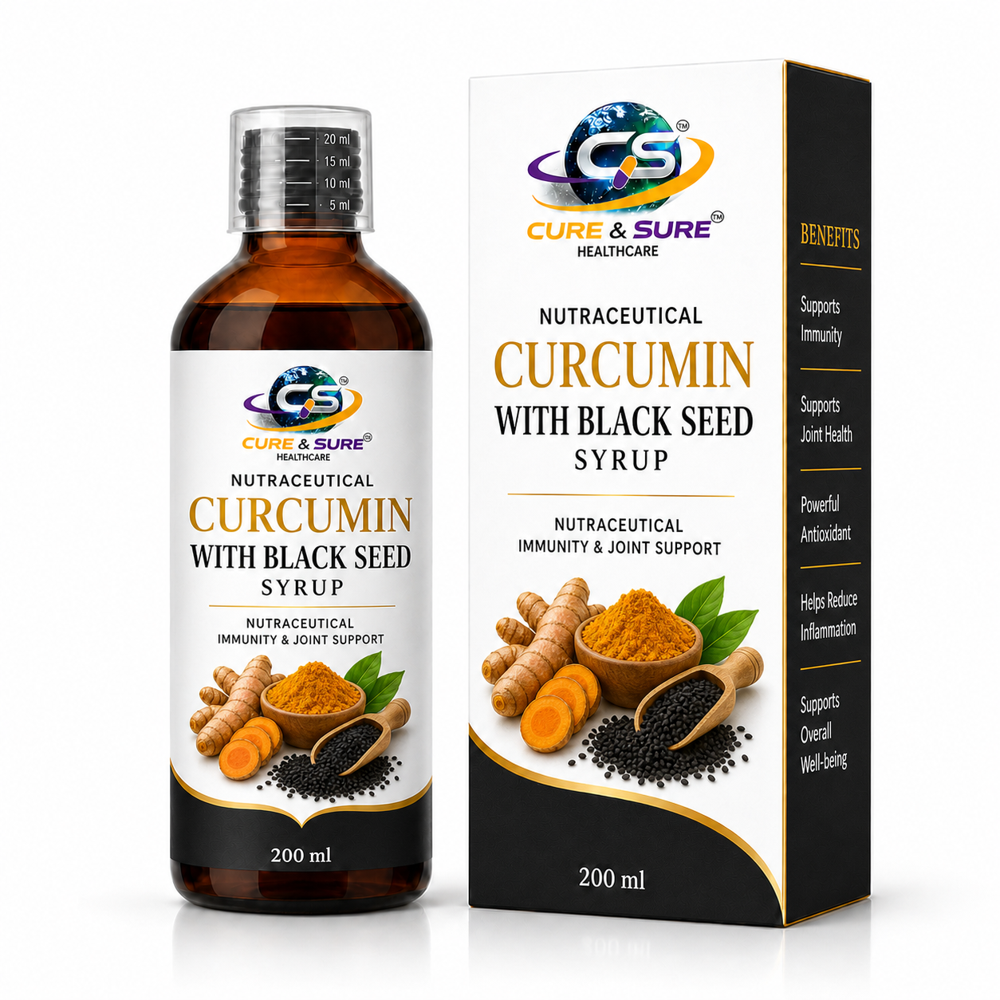Nutraceutical Curcumin With Black Seed Third Party Maanufacturing - Age Group: Adults