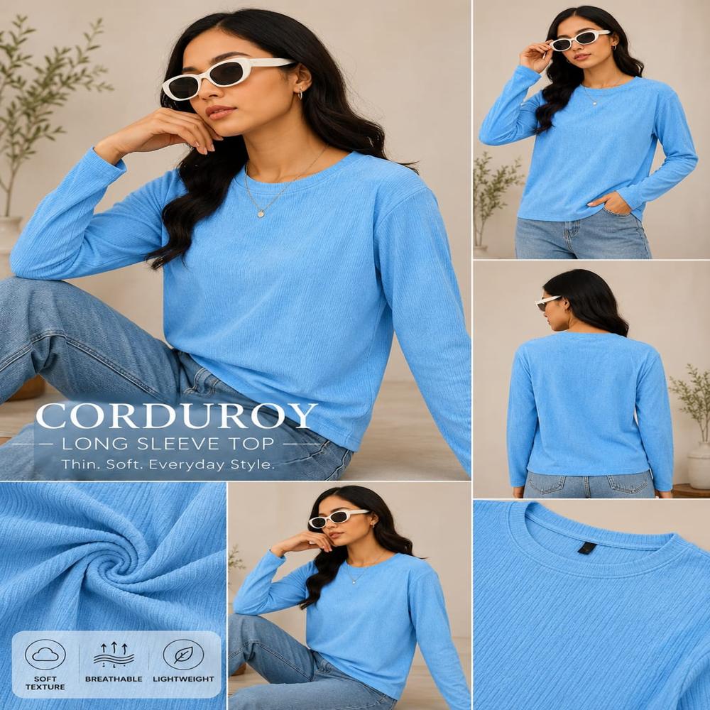 WOMENS DAILY WEAR FULL SLEEV TSHIRT