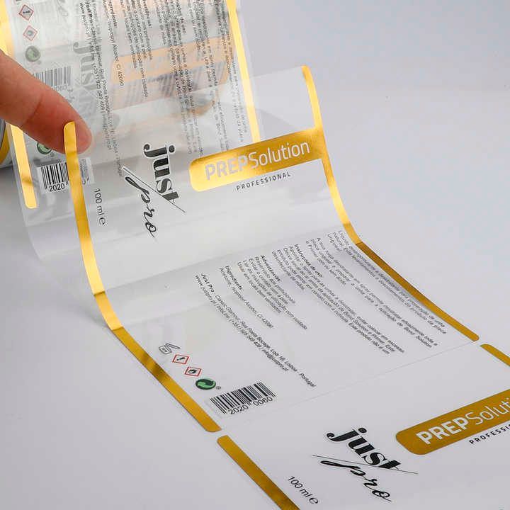 Printed Foil Labels - Color: Multi Color