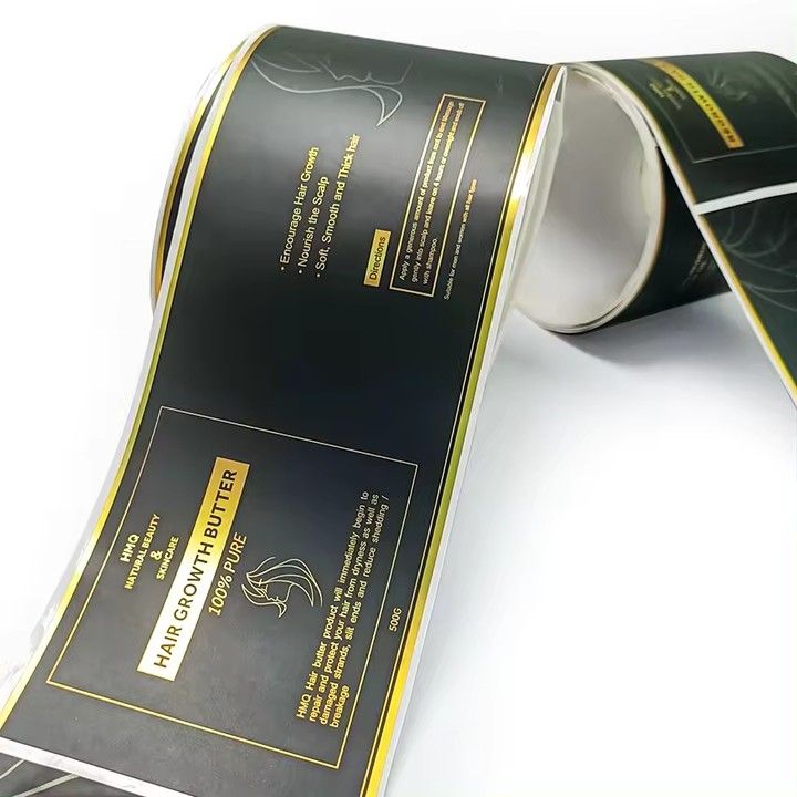 Printed Foil Labels - Color: Multi Color
