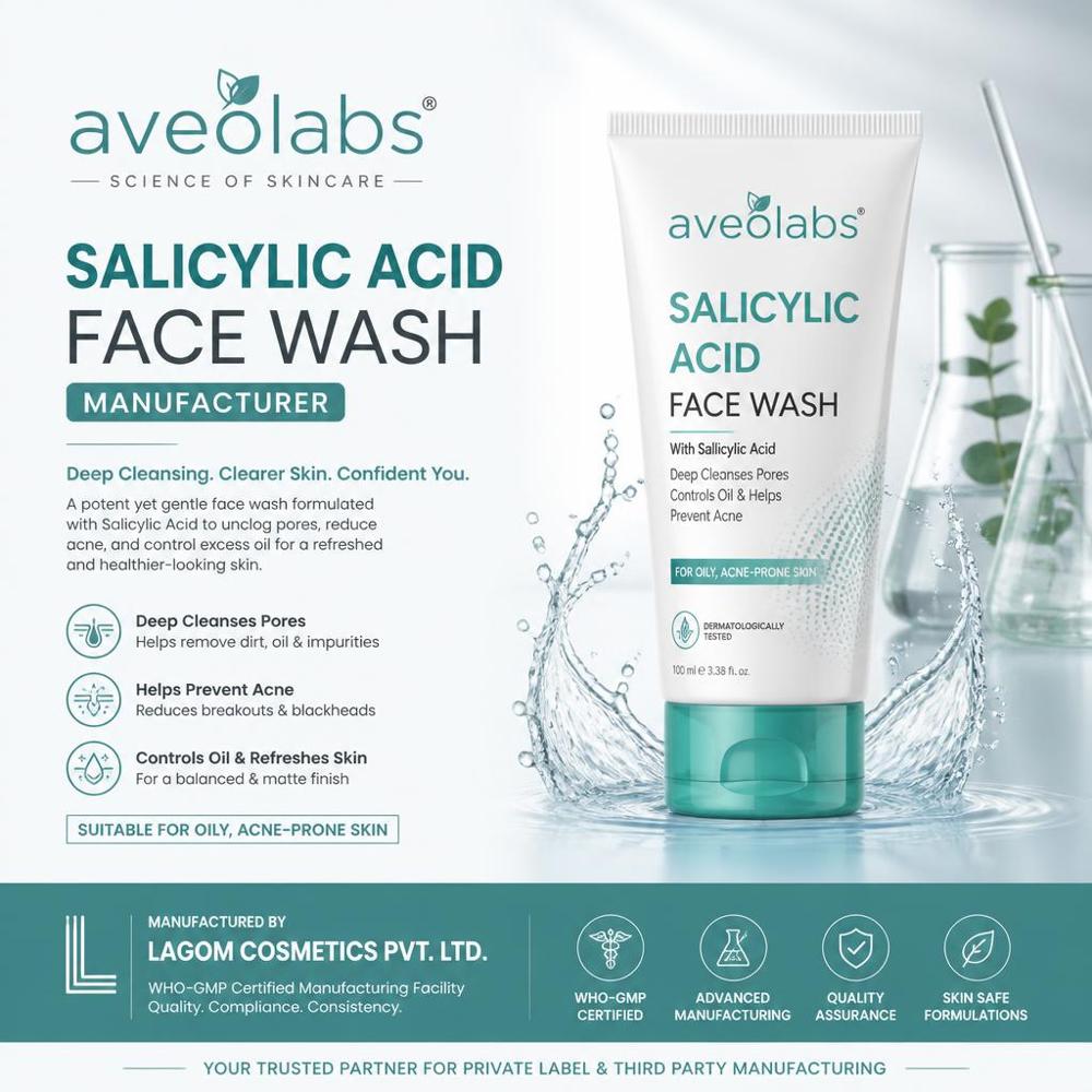 Salicylic Acid Face Wash Manufacturer - Age Group: Women