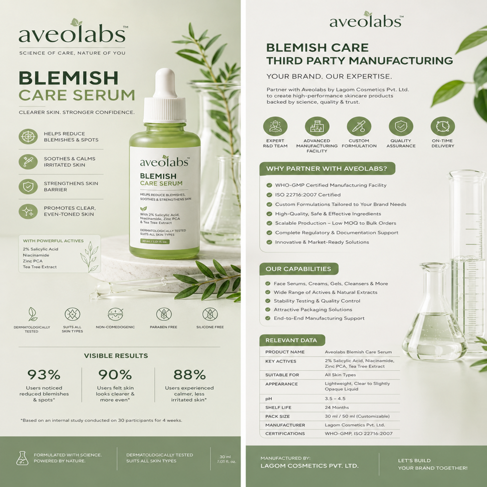 Blemish Care Serum Manufacturer - Age Group: All Age Groups