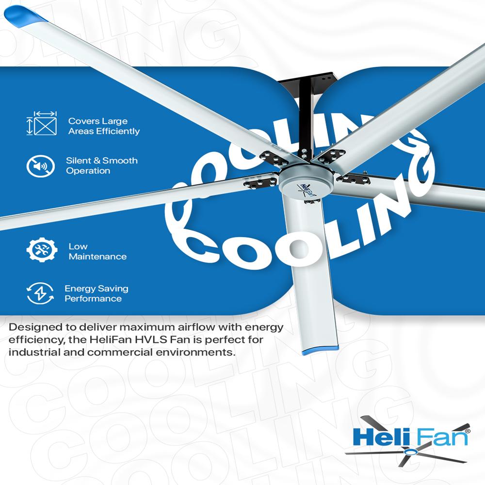 Geared HVLS Fan