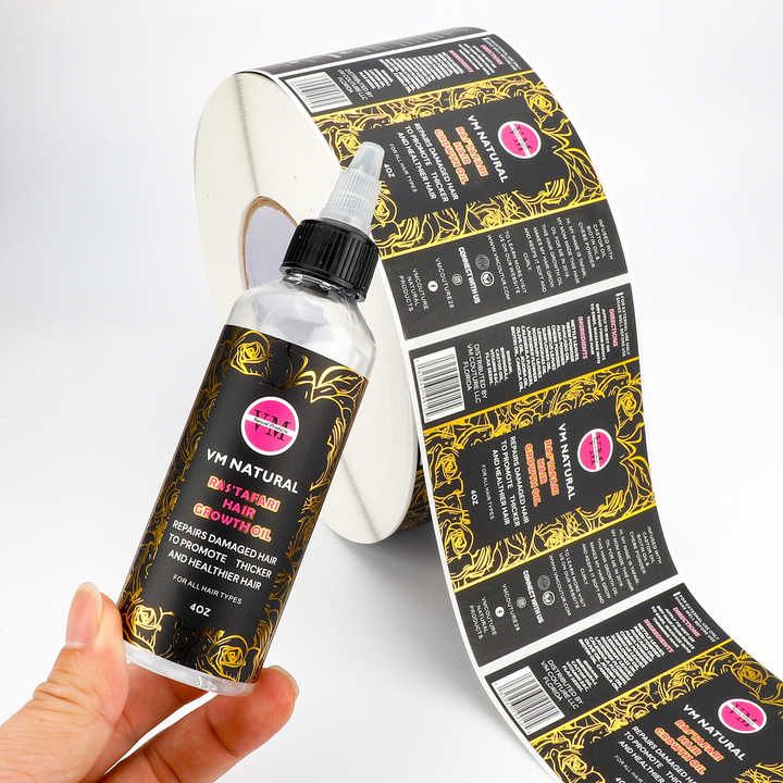Oil Bottle Labels