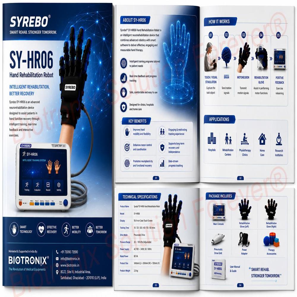 Smart Hand Therapy Equipment for Rehabilitation Centers