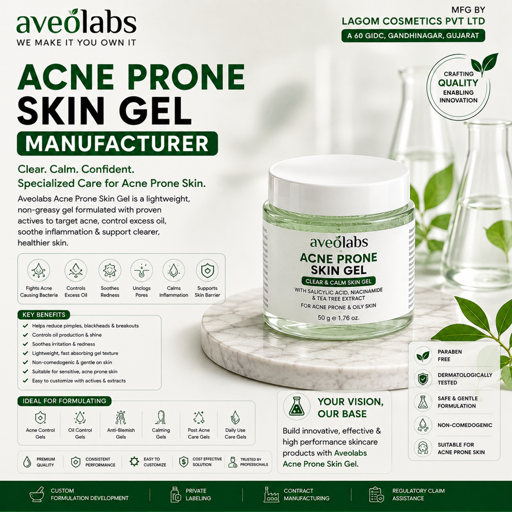 Acne Prone Skin Gel Manufacturer - Age Group: Men