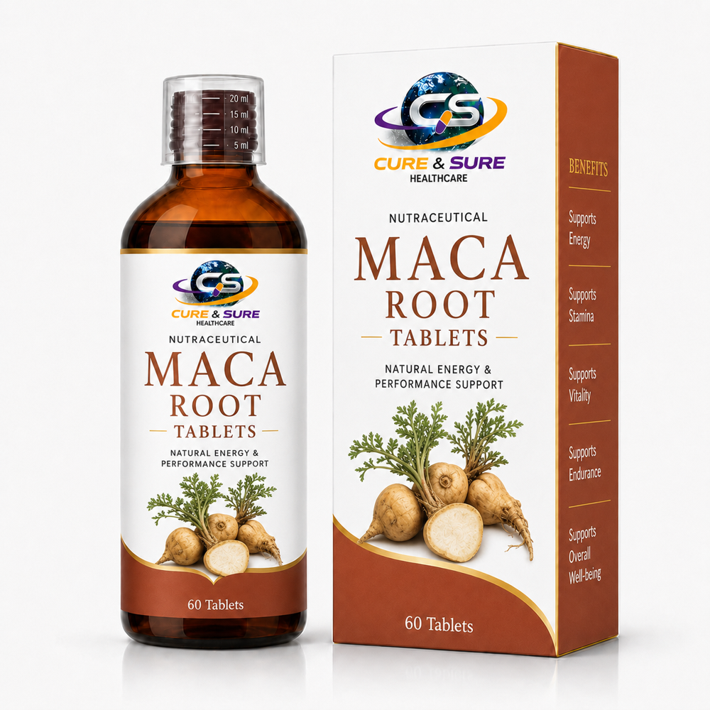 Nutraceuticals Maca Root Tablets Third Party Manufacturing