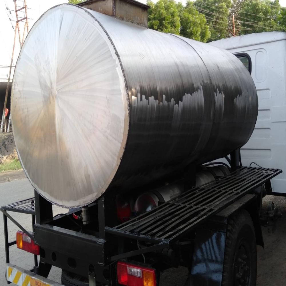 S.s Water Tanker Trailer - Capacity: 5000 Ltr