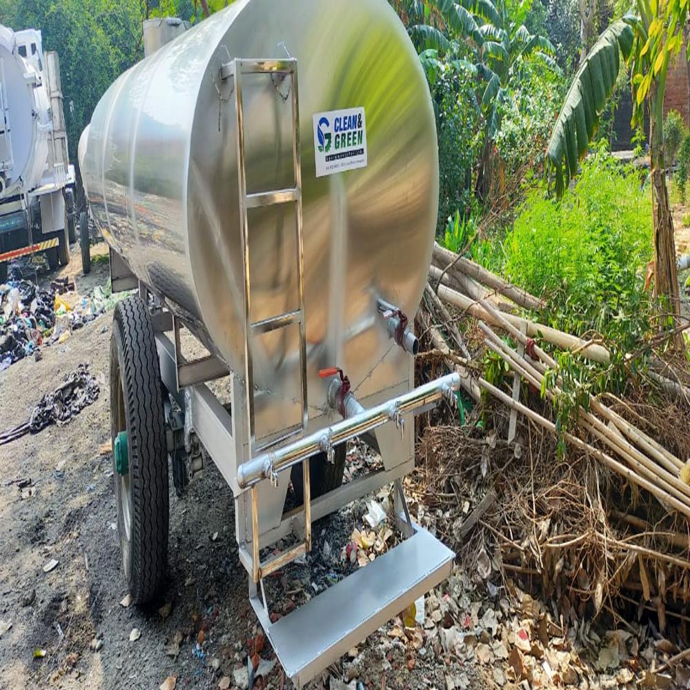 S.s Water Tanker Trailer - Capacity: 5000 Ltr