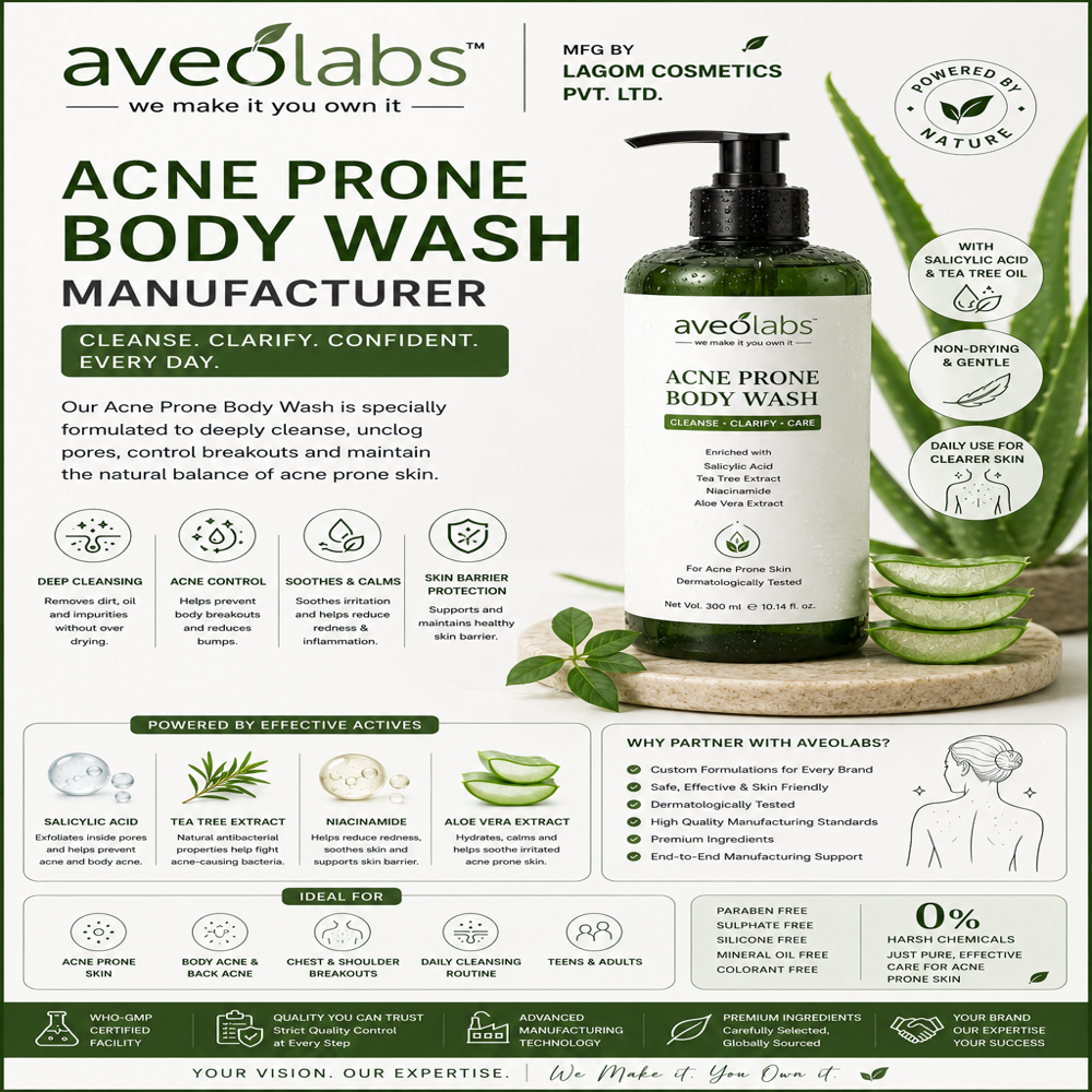 Acne Prone Body Wash Manufacturer - Shelf Life: 24 Months