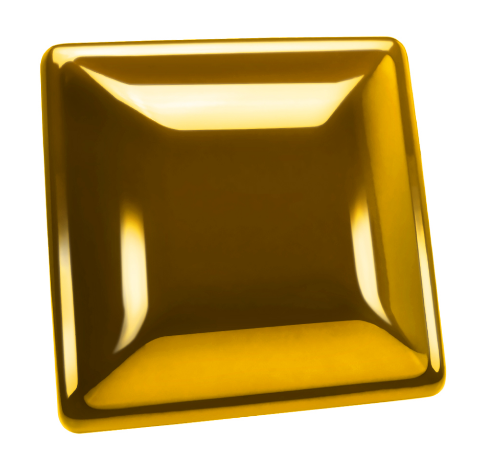 Gold Finish Powder Coating - Polyester Resin Based, Gold Metallic, High Gloss | Weather Resistant, 8-10 m²/kg Coverage, 180-200°C Cure