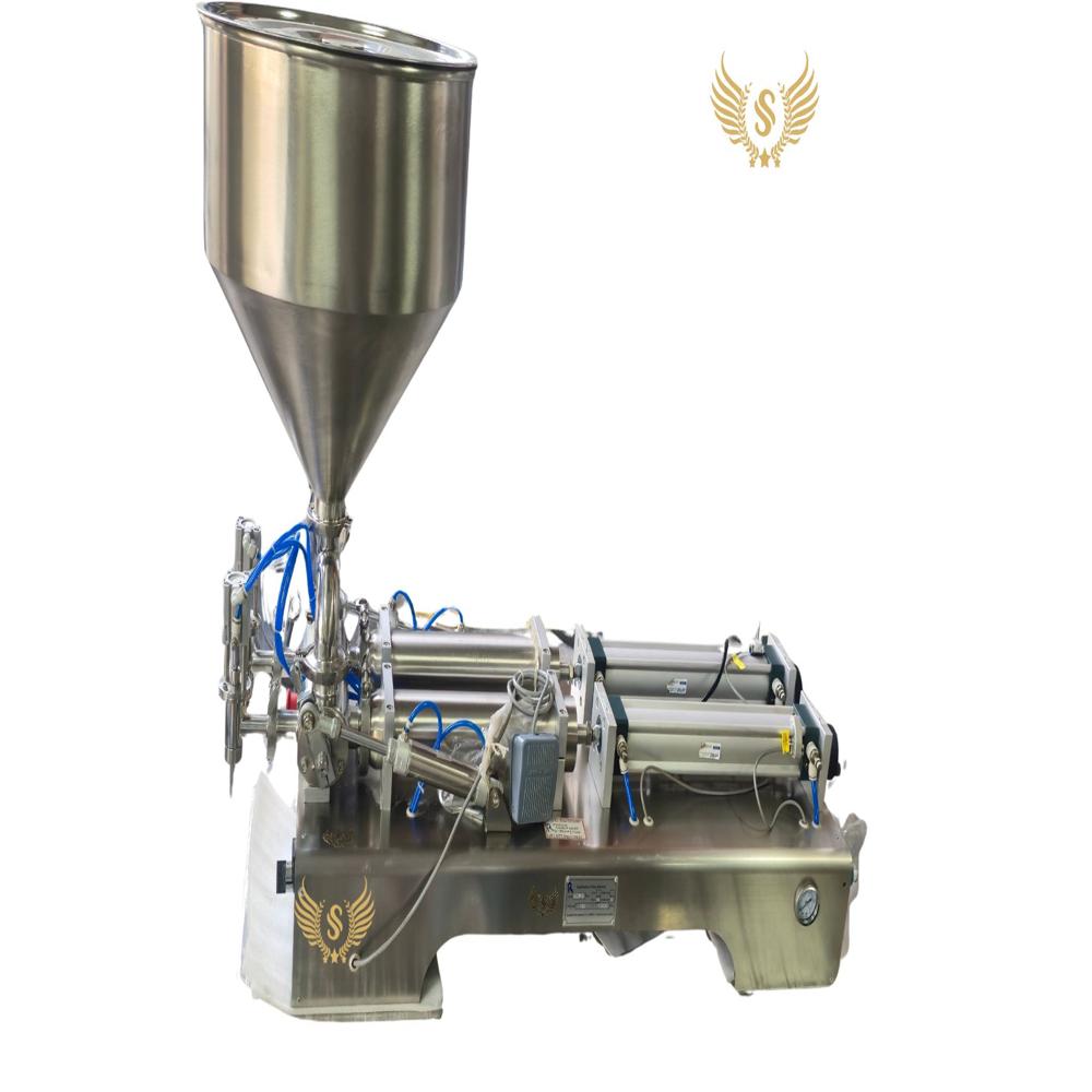 Semi Automatic Doubel Hand Paste Filling Machine