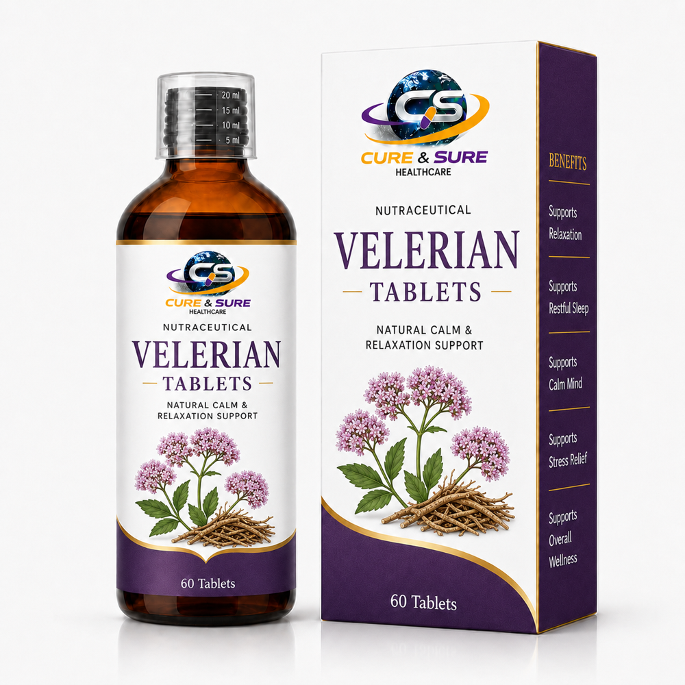 Nutraceutical Velerian Tablets Third Party Manufacturing - Age Group: Adults