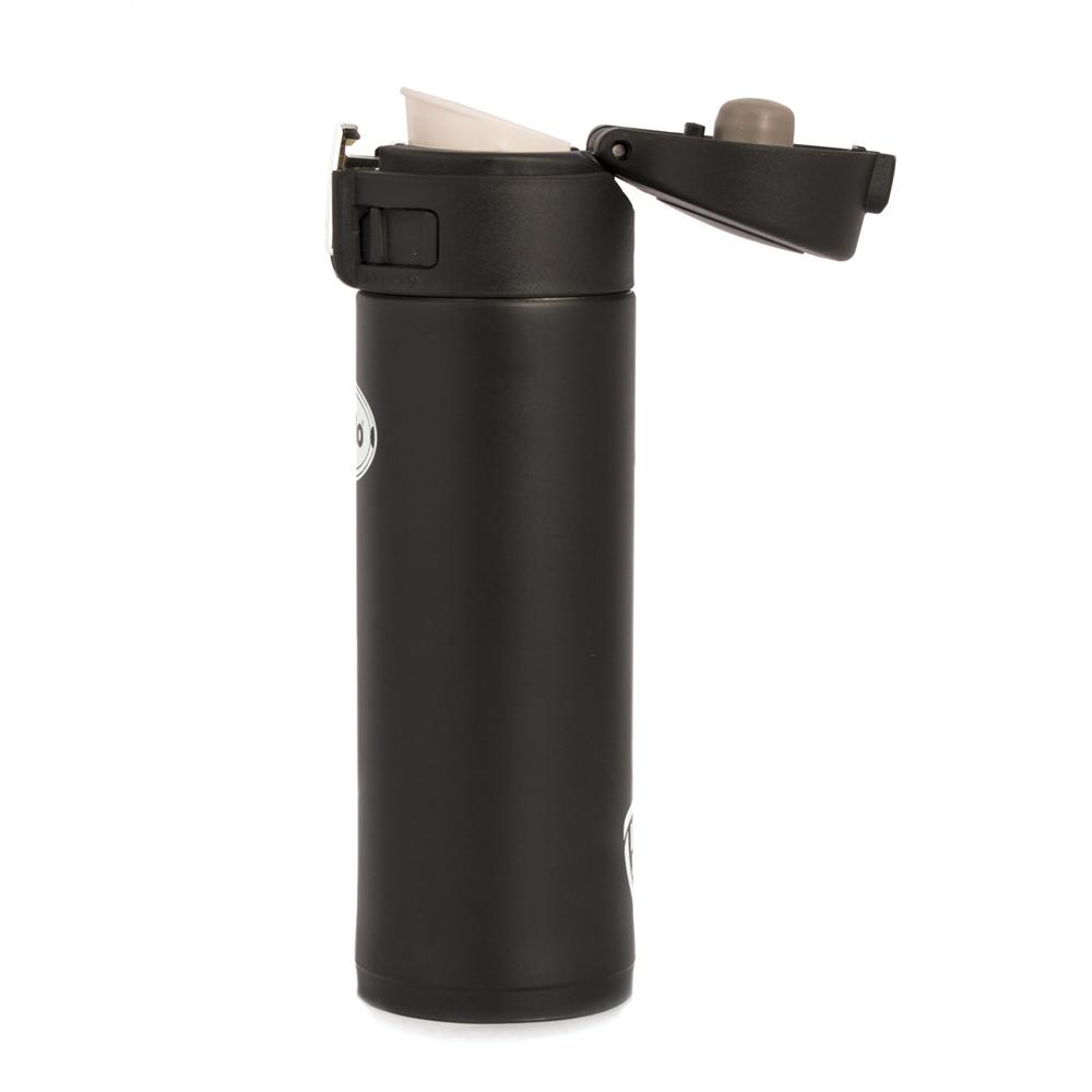Cello Stylo Stainless Steel Bottle, 450ml, Black