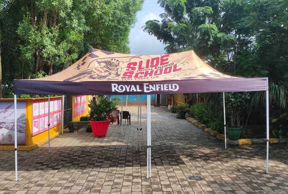 Custom printed canopy tent
