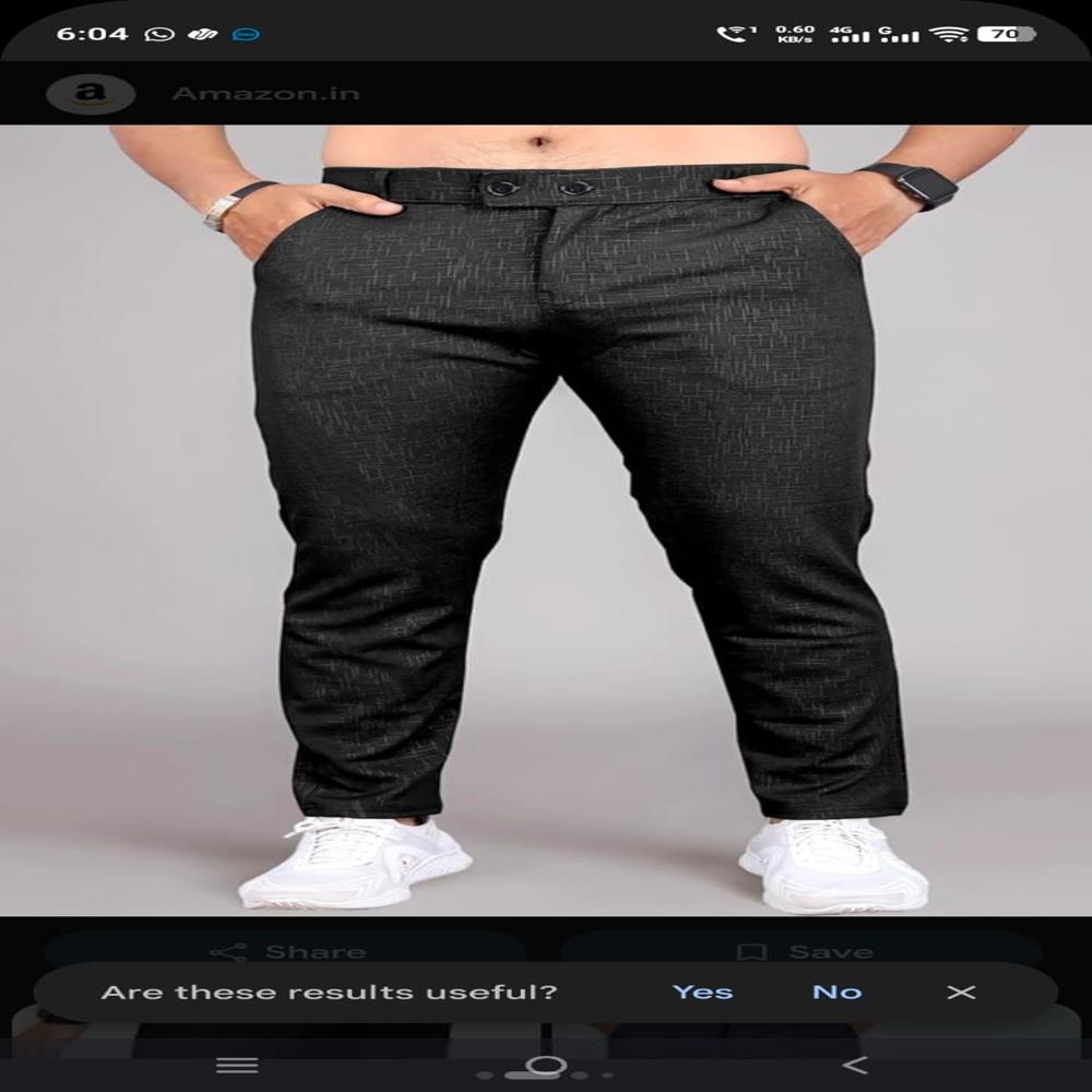 Mens Casual Formal Pant